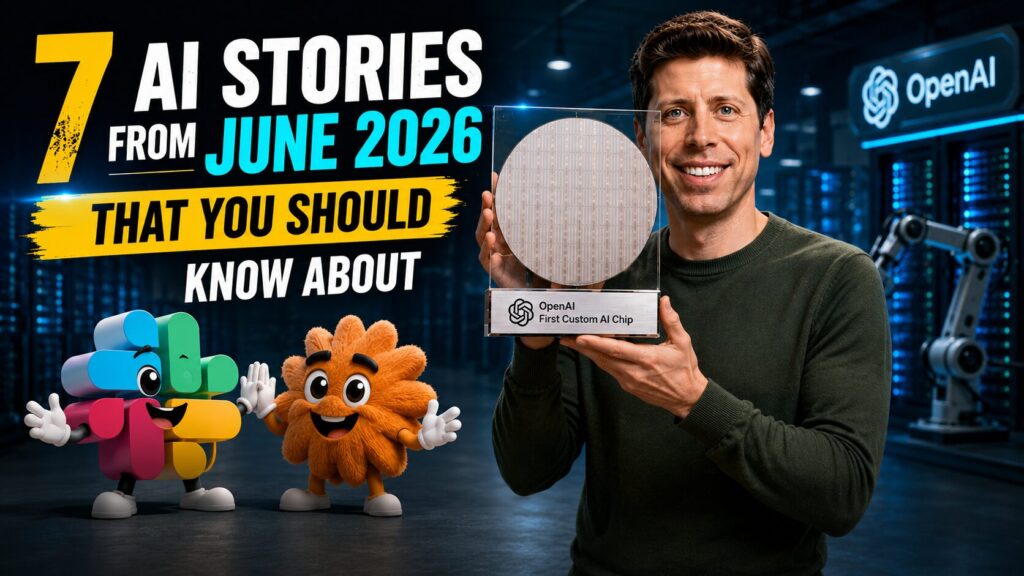 7 AI Stories From June 2026 That You Should Know About