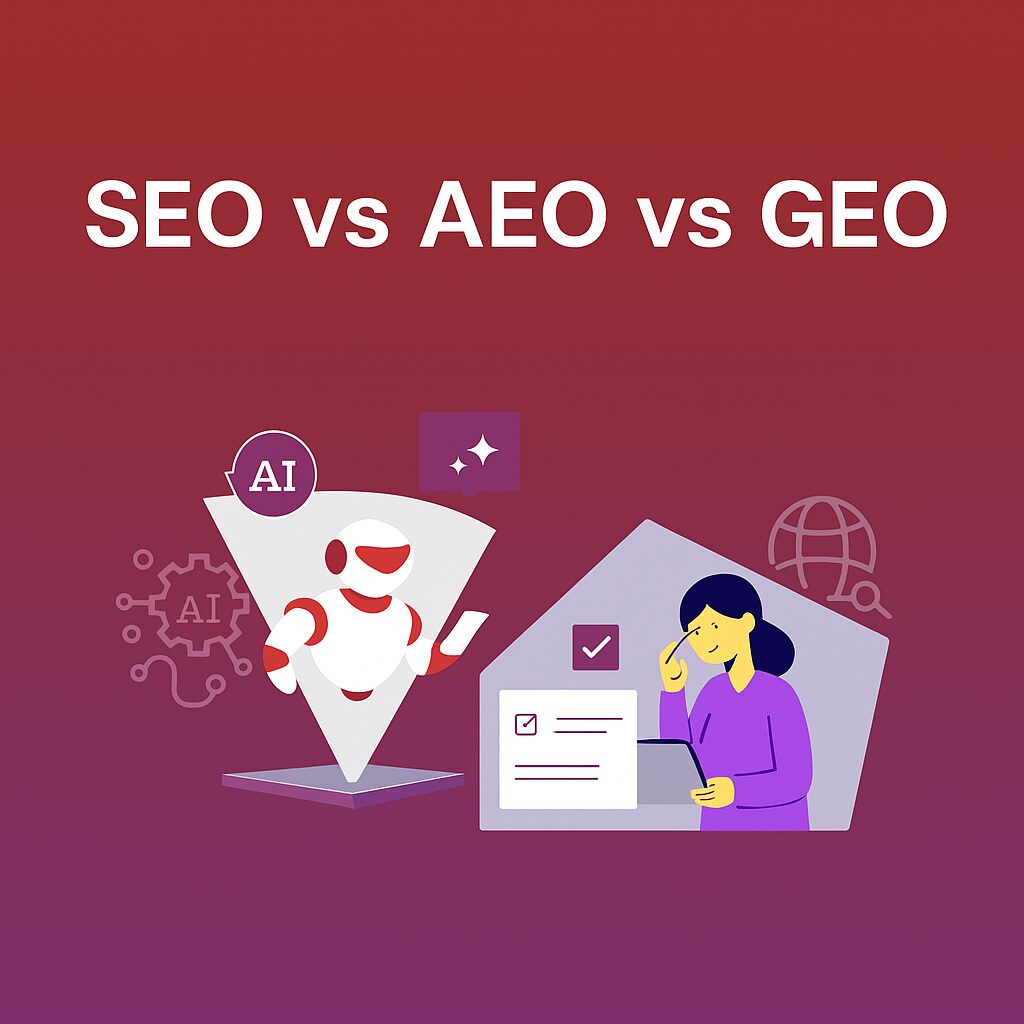 What Are SEO, AEO, and GEO?