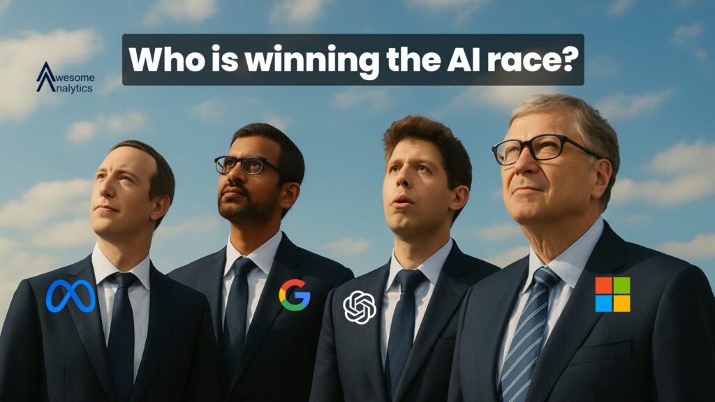 Who is winning the AI race